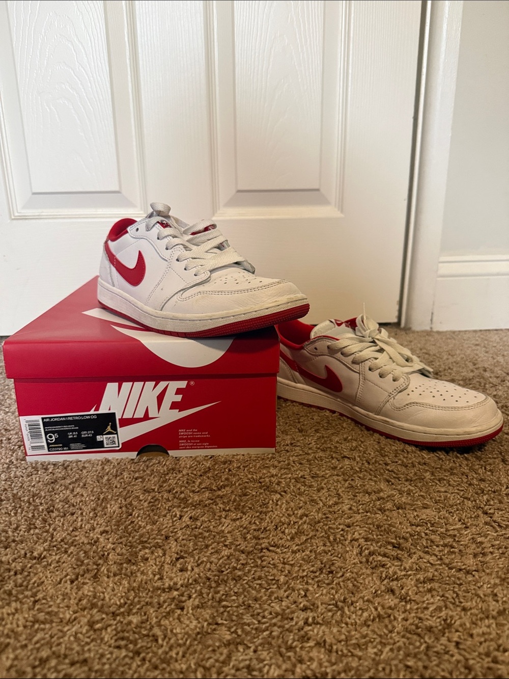 Air Jordan 1 Retro Low OG 9.5 Nike